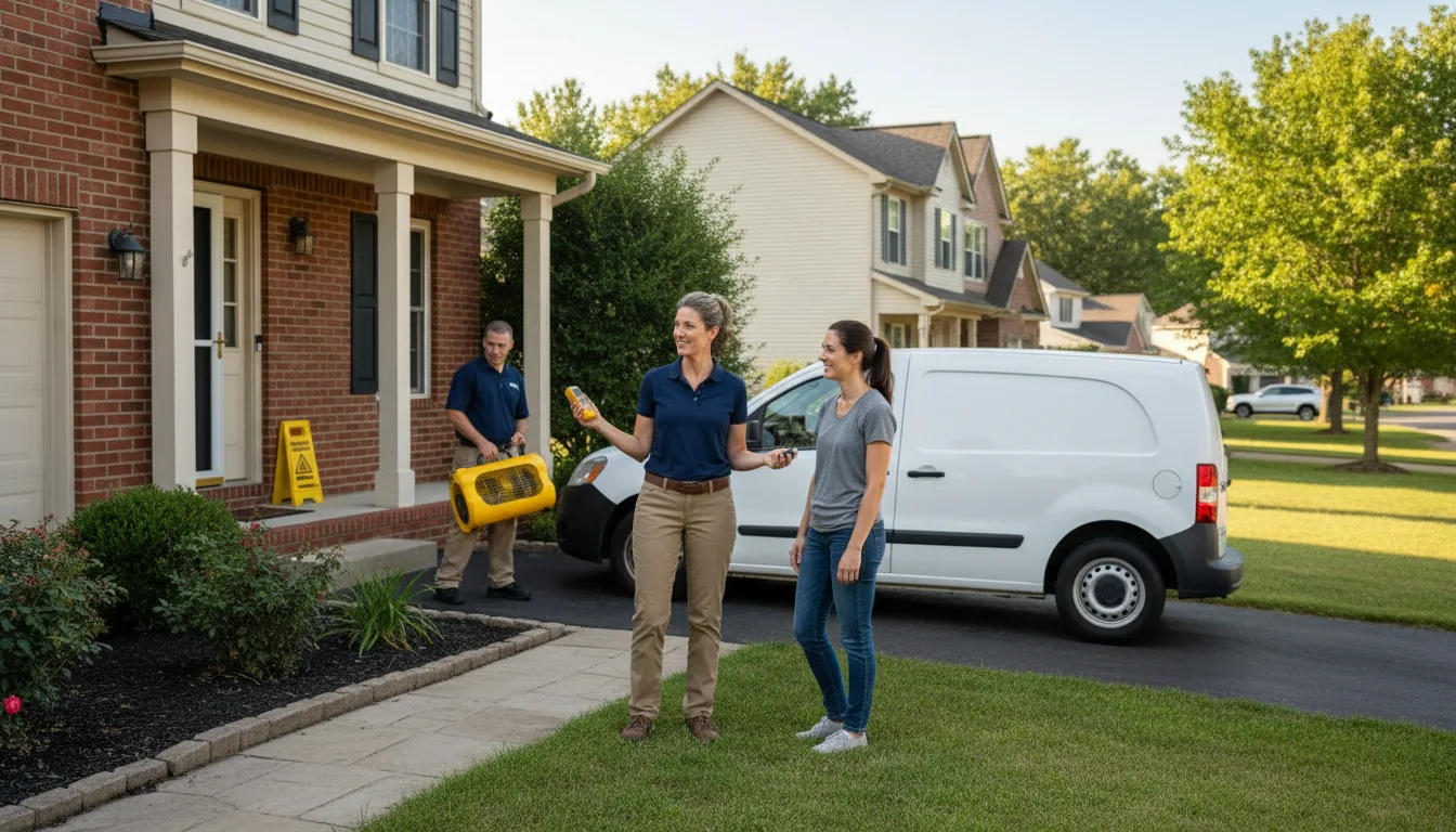 Water restoration image for Dehumidification And Cleanup Services in Oconee, GA